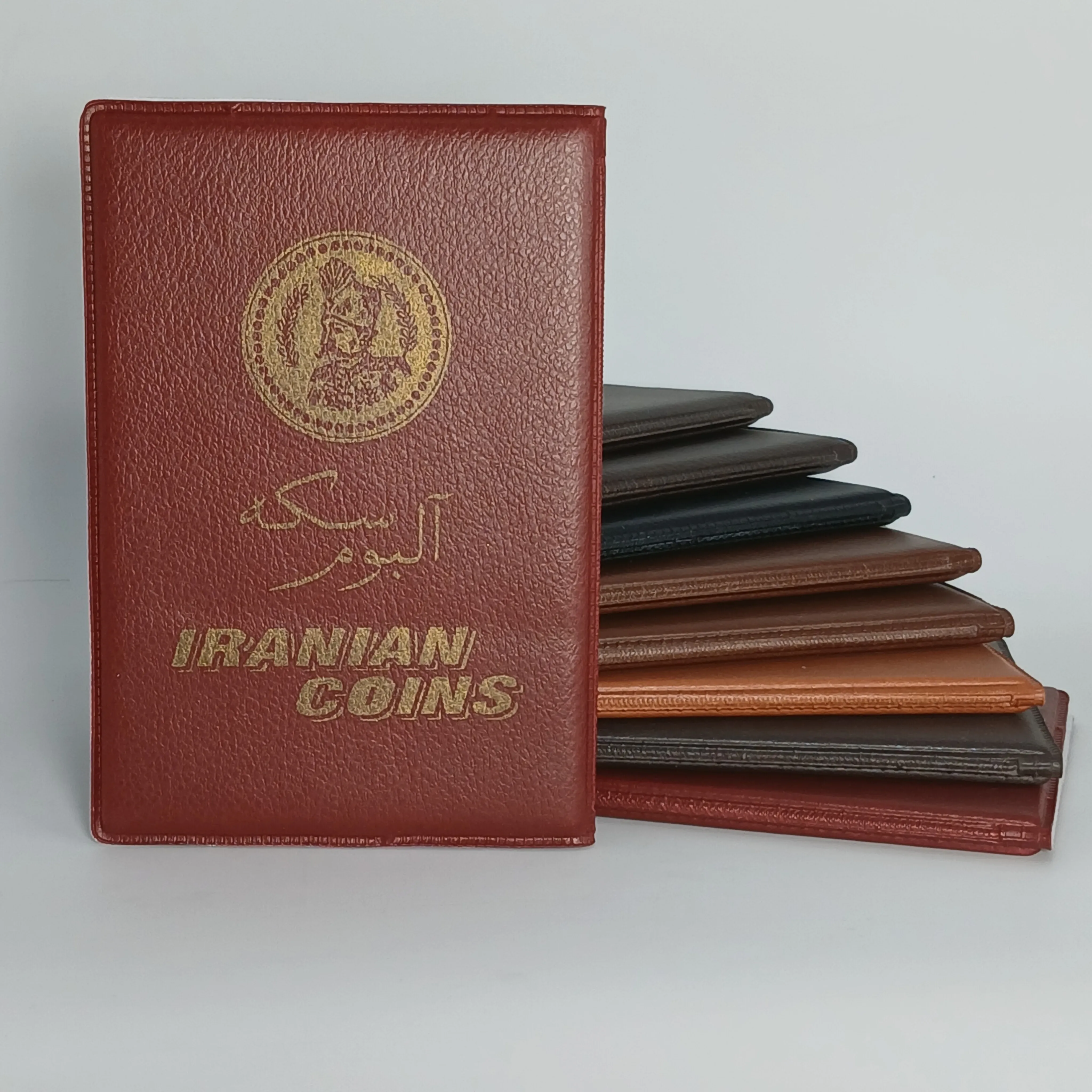 آلبوم سکه 24 عددی رنگ قرمز
